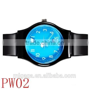 100% Brand New With High Quality Simple Style Analog Quartz Plastic Wrist Watch thumbnail-3