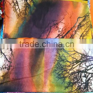 Digital Tropical Print Viscos Rayon Fabric at Factory Price thumbnail-3