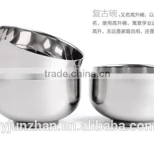 Stainless Steel Salad Bowl With Nice Design and High Quality Made by Junzhan Factory Directly thumbnail-5