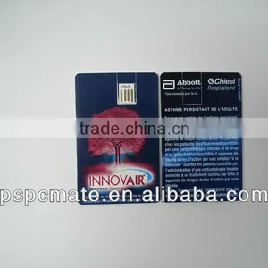 Credit Card Shape USB Flash Drive Memory 2.0 2GB 4GB 8GB 16GB 32GB 64G thumbnail-1
