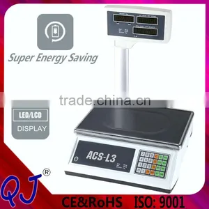 15kg 30kg 40kg Electronic Comercial Scale Price Computing thumbnail-1
