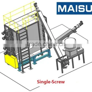 Rubber Devulcanization Machine-Devulcanizer-Single Screw Devulcanizer thumbnail-1