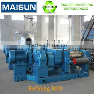 Refiner Reclaim Rubber for Waste Tyre/used Tires Recycling Production Line thumbnail-1