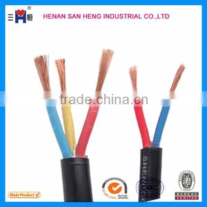 Electrical Wire 3 Cores PVC Insulated Flexible Copper Wire thumbnail-4