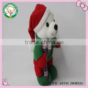 Wholesale Plush Material T-shirt Valentines and Christmas Gifts Plush Bear Toys thumbnail-5