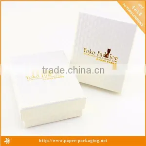 White Cardboard Ring Boxes Wholesale thumbnail-2