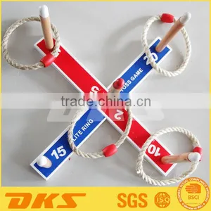 Hot Sale Wooden Ring Toss Games Toys for Kids thumbnail-1