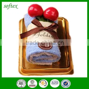 Promotional Gifts Swiss Roll Cake Towel Promotional Gifts Towel Cake thumbnail-3