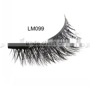 Real Mink False Eyelash With Private Labeling Siberian Mink Fur Strip Eyelash thumbnail-5