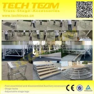 4x4ft, 4x8ft High Quality Portable Stage , Mobile Stage , Wedding Stage thumbnail-4