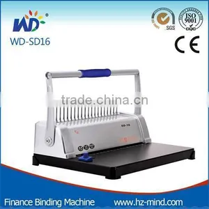 Manual Comb Binding Machine (WD-SD16) thumbnail-1