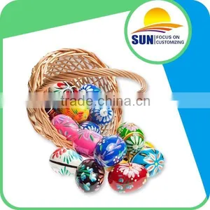 Customized Colorful Painted Palstic Easter Egg Candy Can Be Hid In thumbnail-1