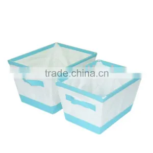 Pure Canvas Storage Bin thumbnail-1