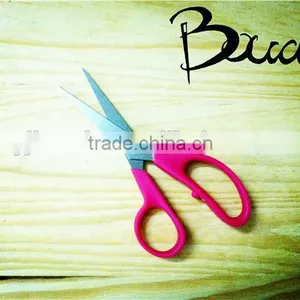 5" Stationery Stainless Steel Student Scissors With Plastic Handle BD-S1644 thumbnail-2