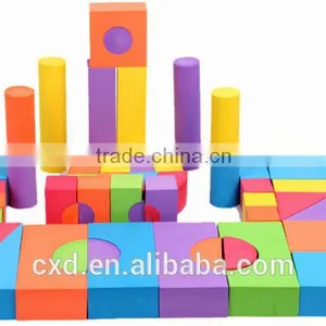 Wholesale Colorful Building Toy Soft Eva Foam Block thumbnail-4
