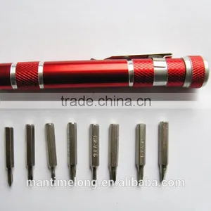 Convenient 8 in 1 Aluminum Precision Multi-Tool Screwdriver Screwdriver Set Mini Screwdriver thumbnail-5