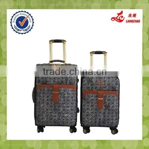 PU Leather Trolley Case Fashionable High Quality Hot Selling Travel Bags thumbnail-1