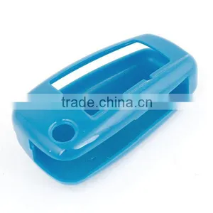 Blue Silicone Vehicle Key Case thumbnail-1