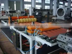 Plastic Resin Tile Roofing Sheet/board Production Line thumbnail-1