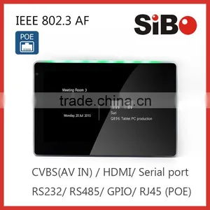 7 Inch Wall Mount Android POE RS232 Tablet With LED Light thumbnail-1