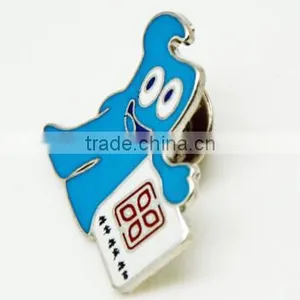 Attractive and Durable Blue Exhibition / Mascot Lapel Pin thumbnail-2