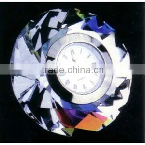 HOME OFFICE DECOR Crystal Small Clocks for Craft thumbnail-1