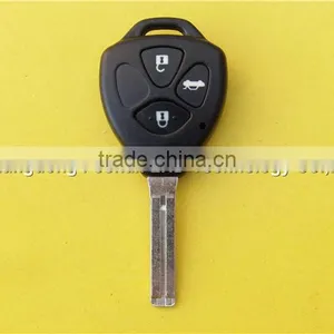 3 Buttons Replacement Remote Key Shell Blank for Toyota Rav4 TOY48 Blade thumbnail-2
