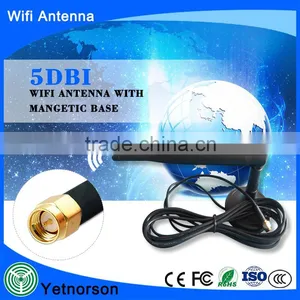Factory Supply Black Rubber Duck 2.4g Wifi Antenna With SMA Connector thumbnail-6