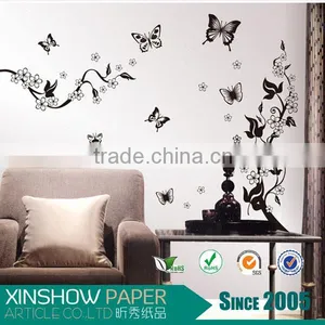 Best Selling Butterfly Flower Wall Stickers Home Decor thumbnail-1