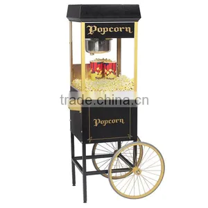 Commercial Popcorn Machine With Wheels,sweet Popcorn Machine With Cart thumbnail-2
