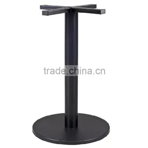 Foshan Factory Industrial Style Round Cast Iron Metal Dining Table Base Leg With Powder Coated thumbnail-2