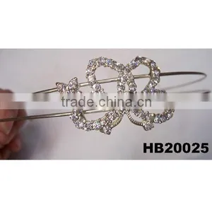 Wholesale Fancy Wire Metal Hair Band With Bow thumbnail-4