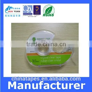 Wholesales Water-proof Hot Melt Adhesive Bopp Tape, Red BOPP Adhesive Tape, BOPP Stationery Tape thumbnail-3