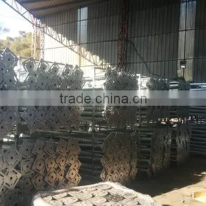 Photovoltaic Panel Mounting System Adjustable Ground Screw Piles With Flange thumbnail-2
