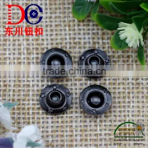 9mm Leather Rivet Studs Star Logo for Fashion Style Jacket Garment thumbnail-4