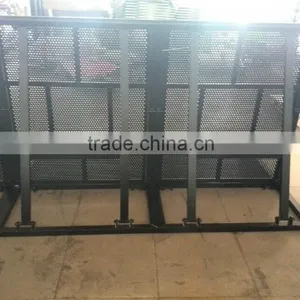 Event and Concert Stage Safety Barricade(1.5m Tall Black ) thumbnail-2