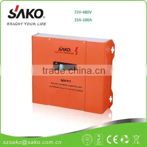 72v 96v 120v 144v 168v 192v 216v 240v 360v 384v 480v 15A-100A MPPT Solar Charge Controller thumbnail-6