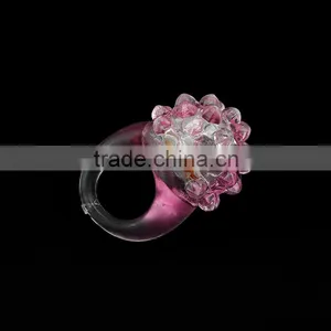 Clear Crystal Wedding Finger Ring Design thumbnail-3