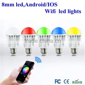Smart Led , Android/IOS Wifi Led Light Bulb ,wireless Contronl ,RGBW thumbnail-1