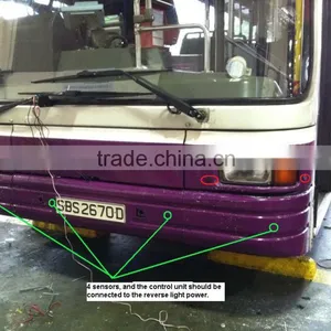 Can Bus Parking Sensor for Bus With Camera OSD Function (VE01-4-MF0) thumbnail-1
