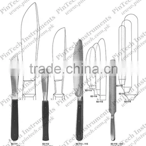Autopsy and Cartilage Surgical Knives Medical Instruments Virchow Knife thumbnail-1