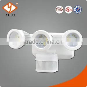 2016 New Triple Head 36w American Market Led Garden Light With PIR Sensor thumbnail-1