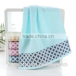 100% Rhombus Cotton Towels thumbnail-3