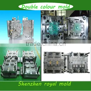 Shenzhen Manufacture Double Colour Molds Plastic Products Making thumbnail-1