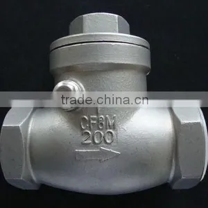 KH Supply Stainless Steel Screwed End Check Valves and Swing Check Valves and Disc Check Valves thumbnail-1