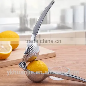 Stainless Steel Lemon Orange Lime Kitchen Squeezer Citrus Juicer thumbnail-2
