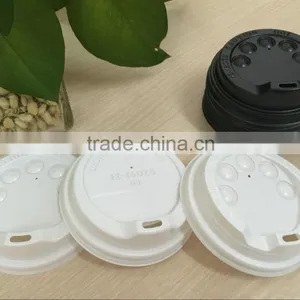 Disposable Paper Cup Lid Plastic Lid for Paper Cup/flat Lid thumbnail-3