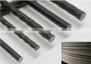 4.8 mm Railway Sleeper Sprial Ribs Steel pc Wire thumbnail-1