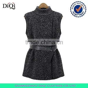 Newest Arrival Sleeveless Winter Women Pullover Sweater Vest thumbnail-1