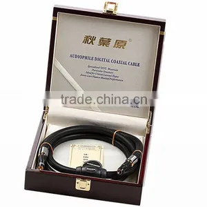 Choseal TA5201 OCC 24K Goldplated OD13mm HiFi Digital Coaxial Cable1.5m thumbnail-2